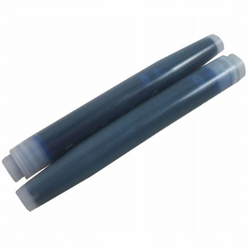 Platinum Blue Black Fountain Pen Ink Cartridges 10 per box