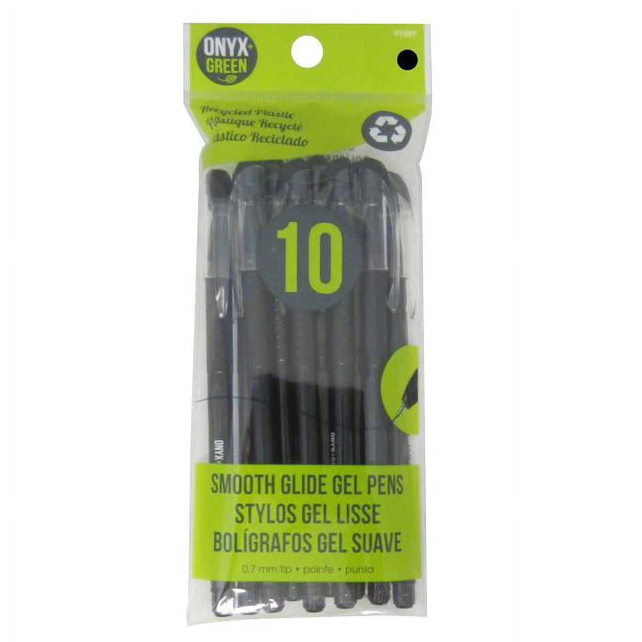 10 Pk Gel Pen - Black (Other)