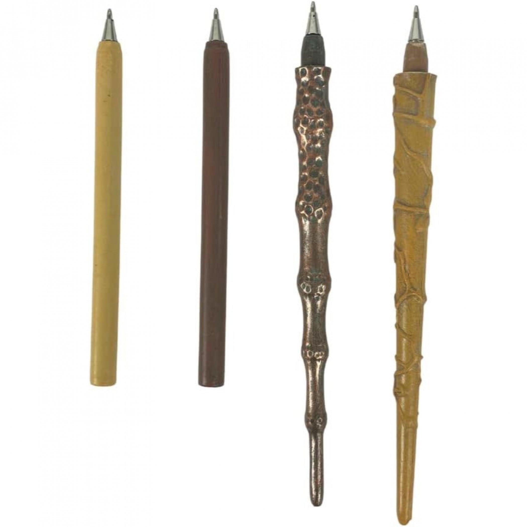 Harry Potter Wizarding World Wand Pens Dumbledore Voldemort Hermione and Harry Potter Wand Set of 4