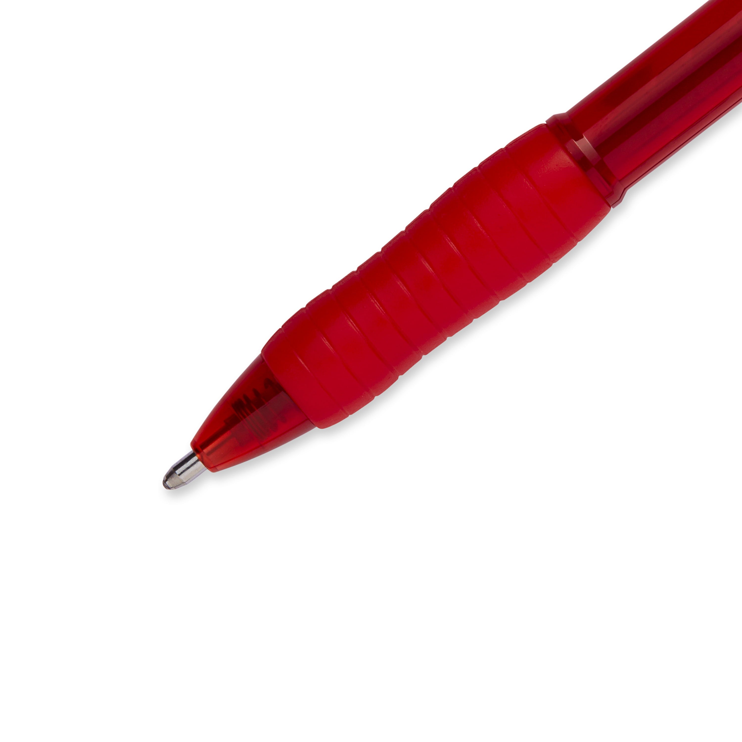 Paper Mate Profile Retractable Ballpoint Pens, Bold (1.4mm), Red, 4 Count