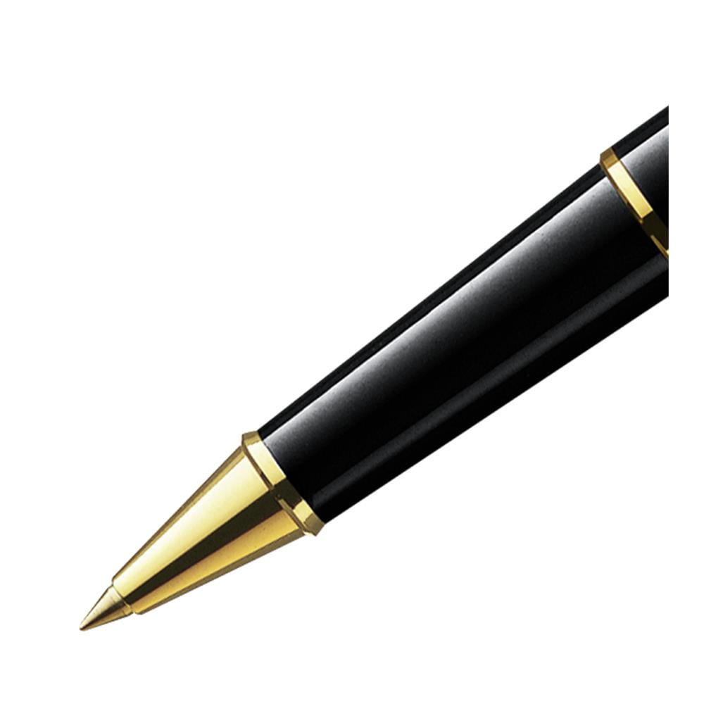 Montblanc Meisterstück Gold-Coated Classique Rollerball Black Unisex Pen 12890