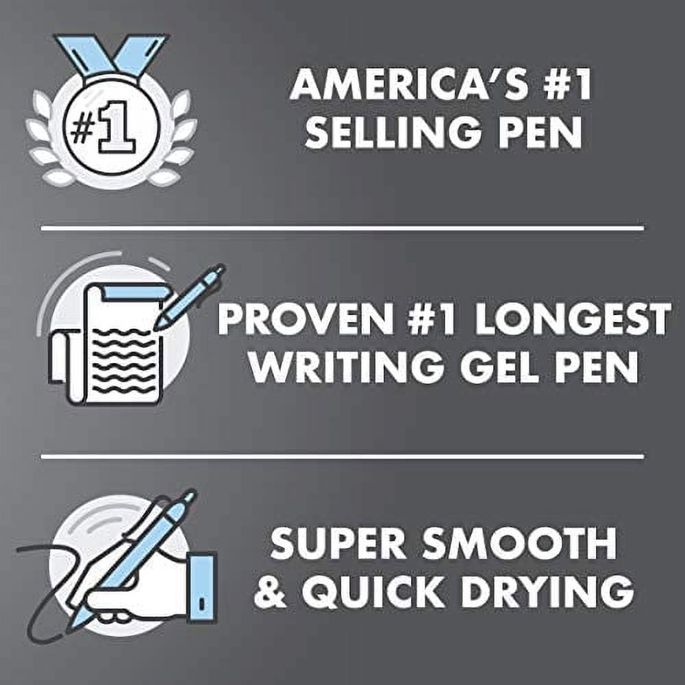 Pilot G2 Premium Retractable Gel Pens, Fine Point, 0.7 mm, Assorted Ink, 8 Count