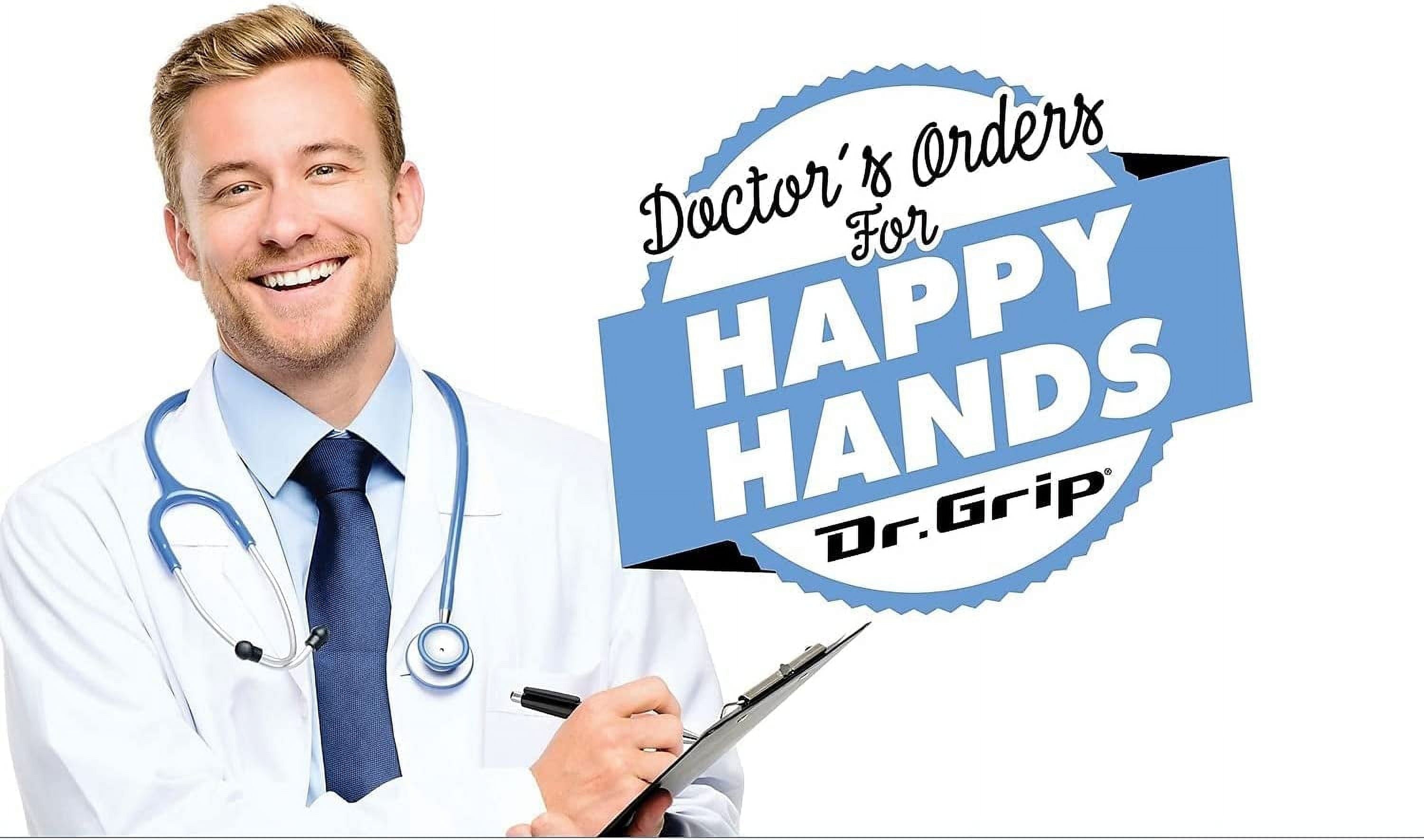 Pilot Dr. Grip Retractable Ballpoint Pens Single with 12 Blue refills, Medium, Blue Ink, 13 Count