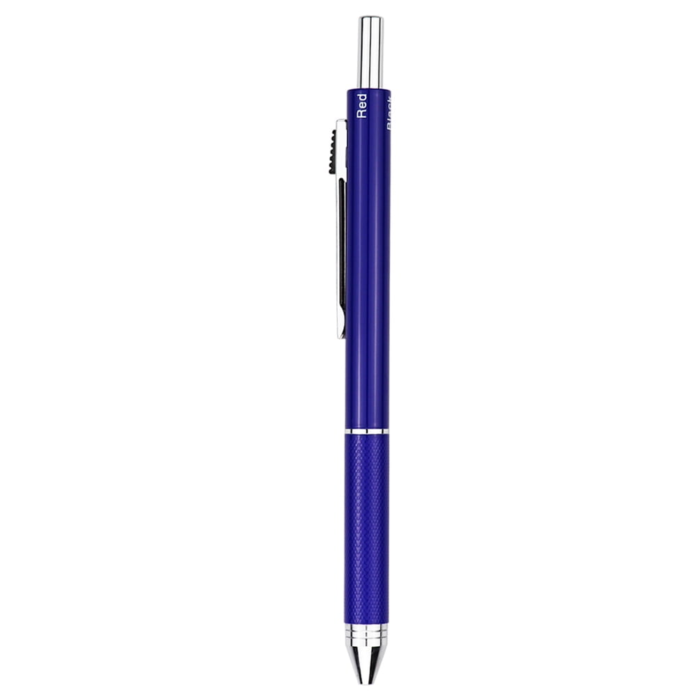 DunBong 4in1 Multicolor Pens,0.5mm Mechanical Pencil,Red,Blue and Black Ball Pen,1-Count (Blue)