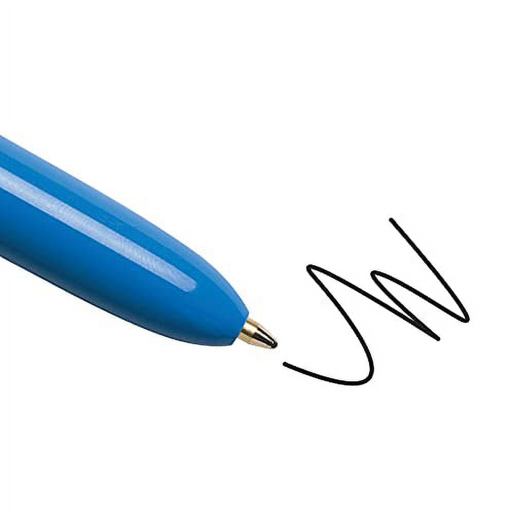 BIC 4-Color Ballpoint Pens, Medium Point (1.0mm), 4 Colors in 1 Set of Multicolored Pens, 3-Count Pack of Pens for Journaling and Organizing (MMP31-AST)