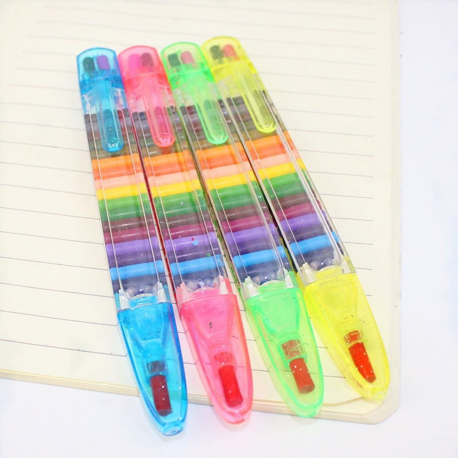 4 Sets Of Colorful 20 Colors Multi-functional Painting Graffiti Pens For Primary College And Oil Painting Stick Pens