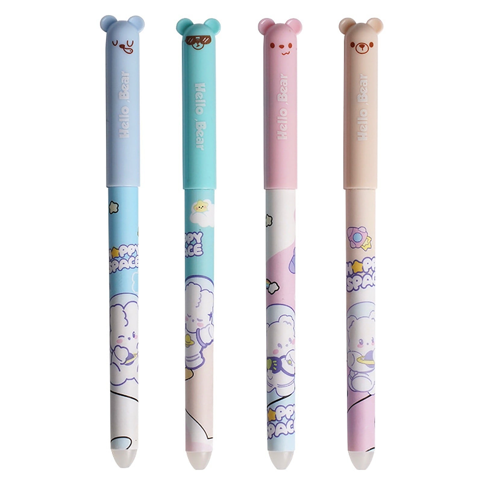 12-Pack Ballpoint Pens Red, Black & Blue Ink (1ml)Tri-Color Ballpoint Pens Set Multi-Color Pens,Smooth Writing Point Pens Convenient Multi-Color Pens Journaling Fine Point Pens for Home(Clear)