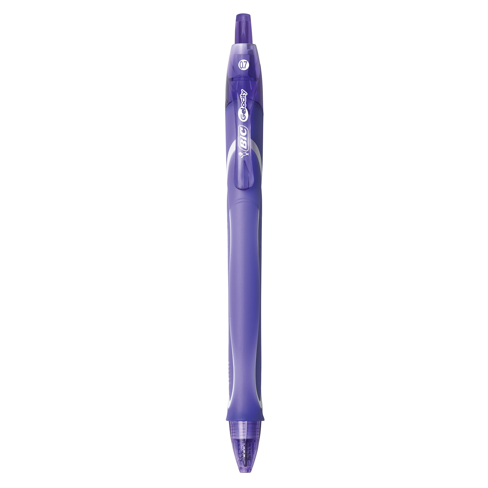 BIC Gel-Ocity Quick Dry Gel Pens, Medium Point (0.7mm) Assorted Colors, 12-Count
