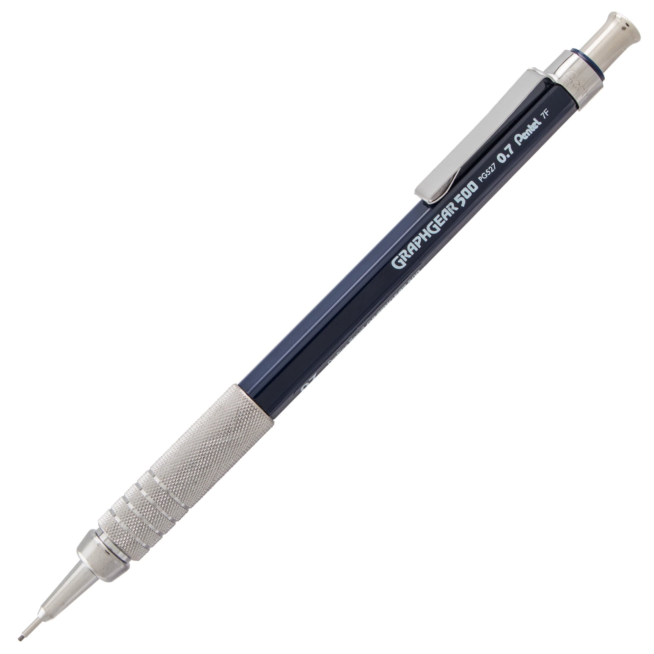 Pentel GraphGear 500 Drafting Pencil, .7mm, Blue, Carded Packaging