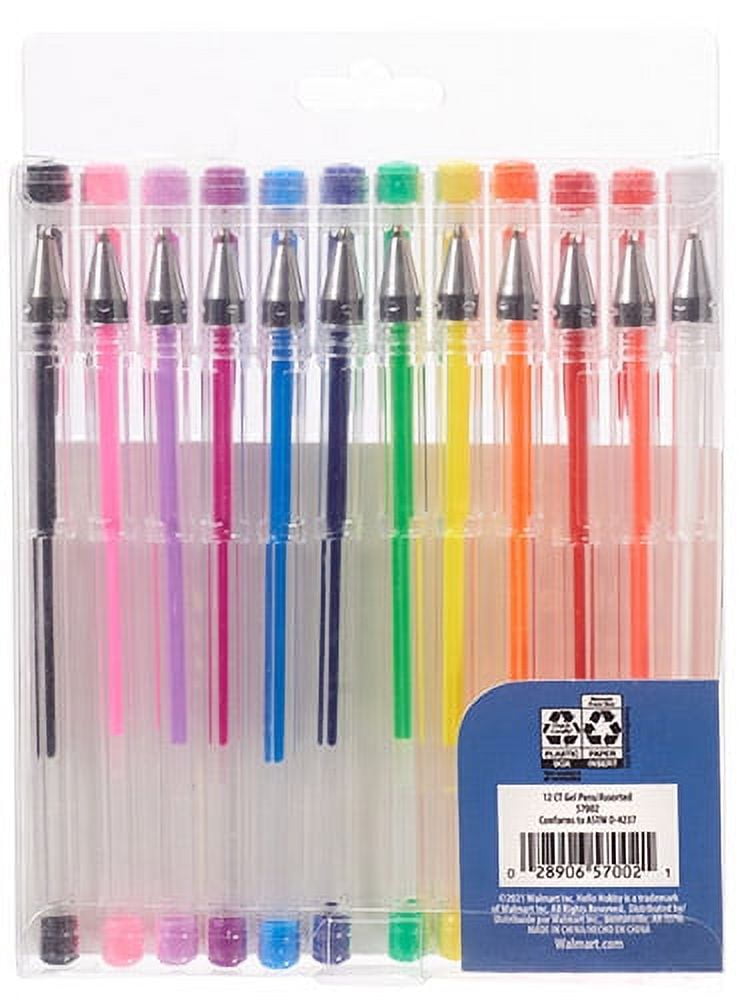 Hello Hobby Gel Pens Set Multicolor, 12 Piece