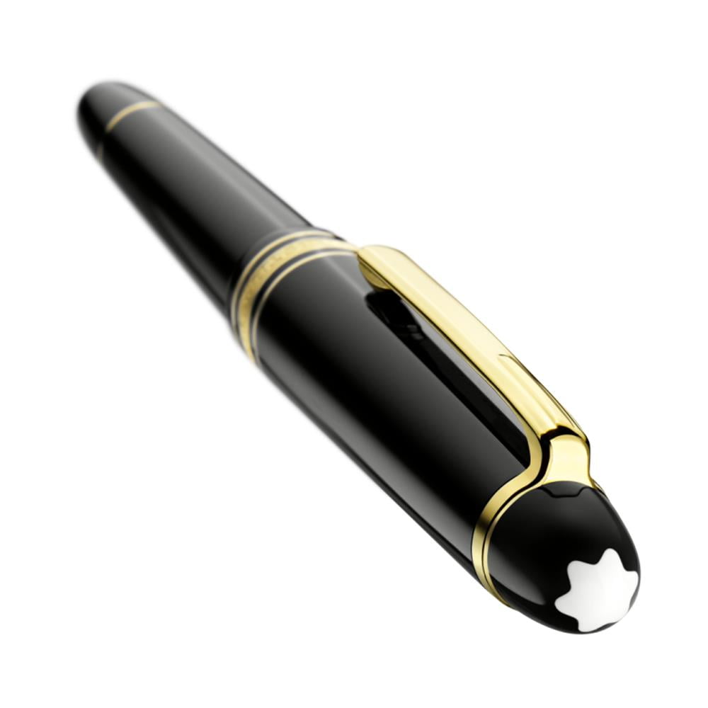 Montblanc Meisterstück Gold-Coated Classique Rollerball Black Unisex Pen 12890