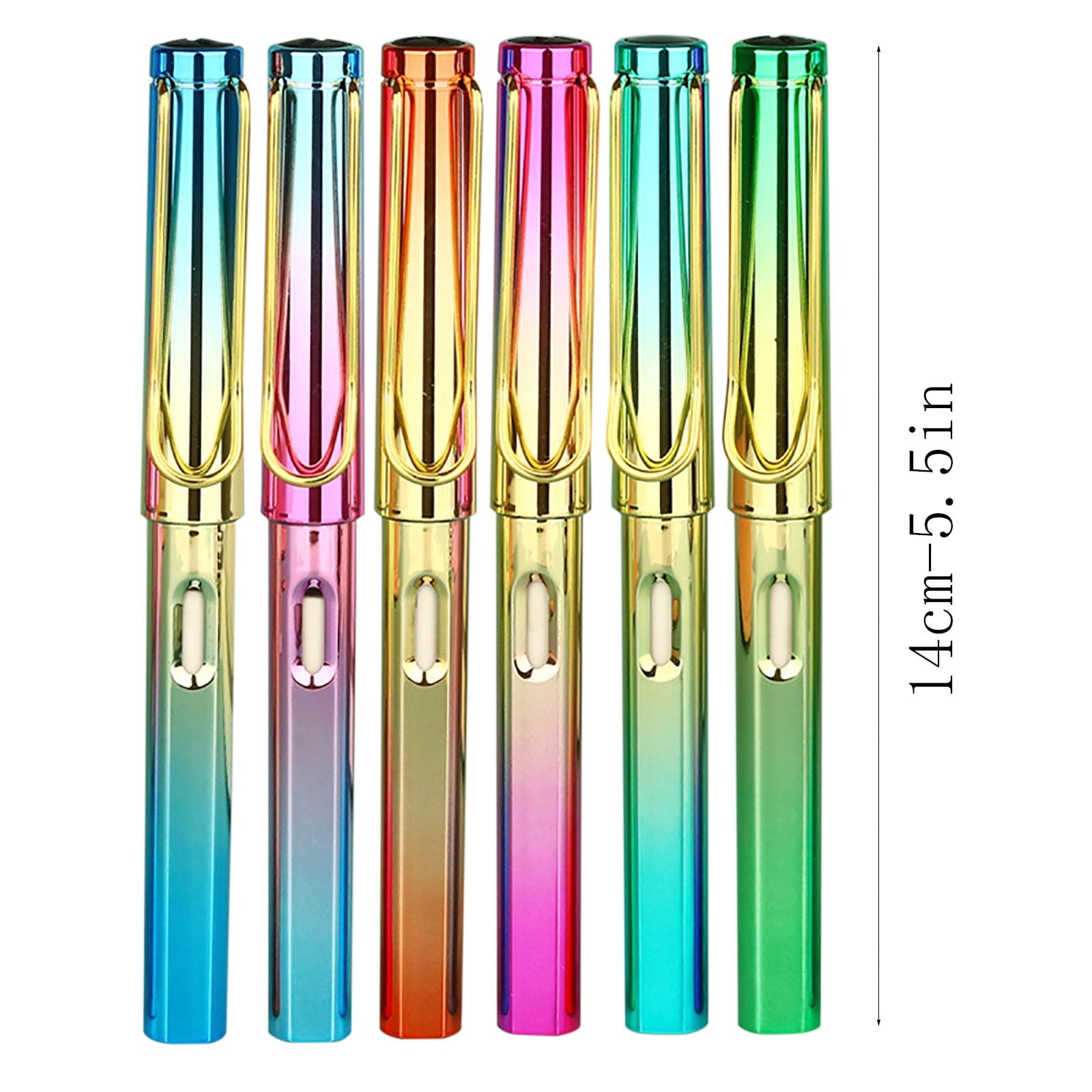 Gel Pens 12 Super Fine Tip Ballpoint Pen Set 0.5mm Fine Tip Gel Pens for Exams,Bible Journaling,Notes,Sketching,Smoothing (10ml) for Office Supplies for Women Men 
