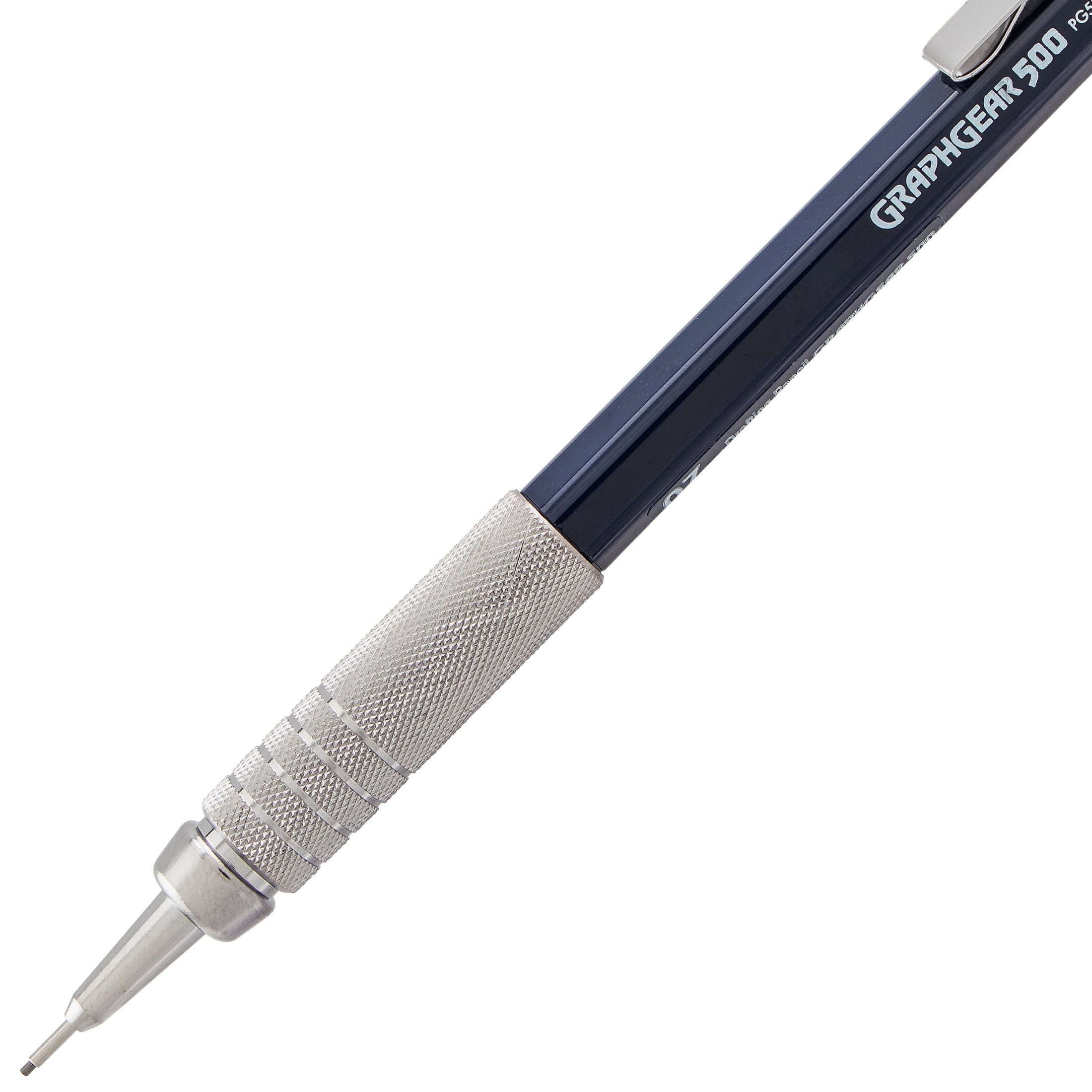 Pentel GraphGear 500 Drafting Pencil, .7mm, Blue, Carded Packaging
