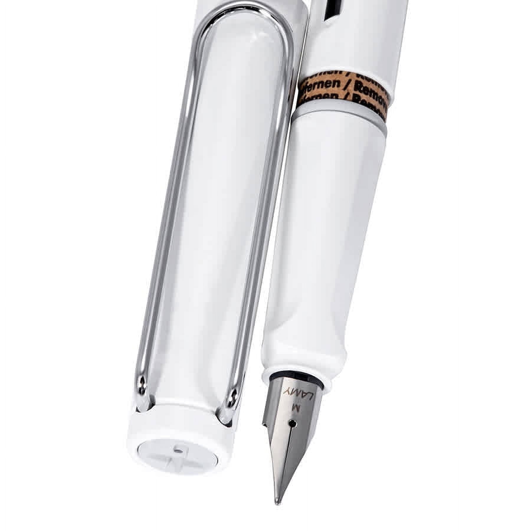 Lamy L19 Safari White Medium Nib ABS Plastic Body Fountain Pen