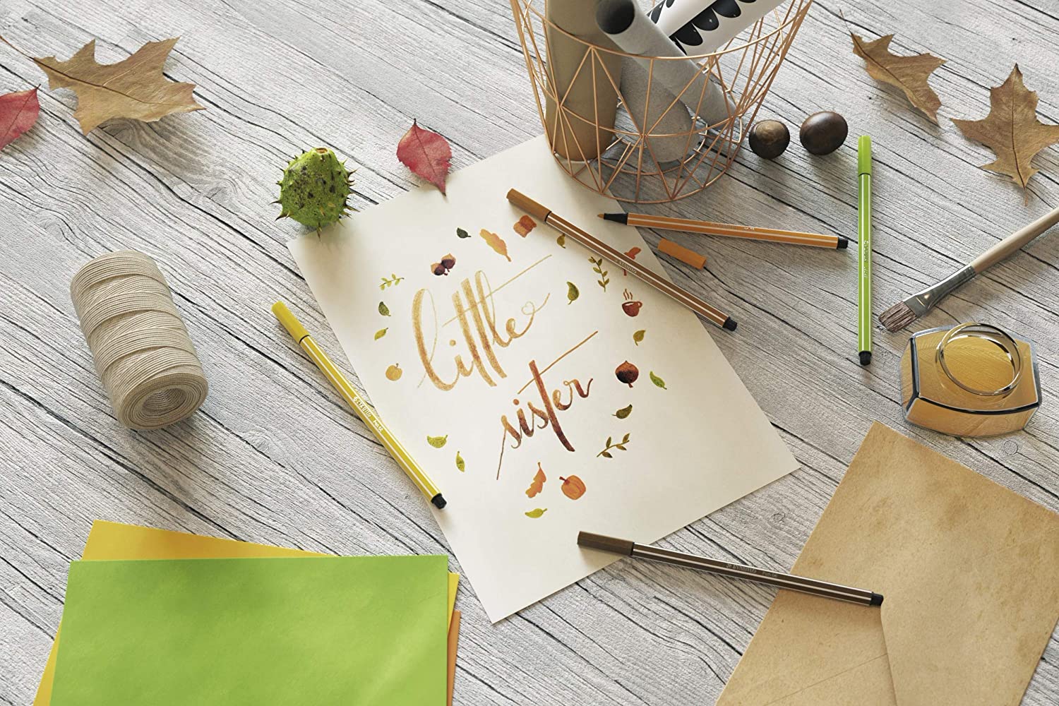 Stabilo Pen 68 - Mud Green