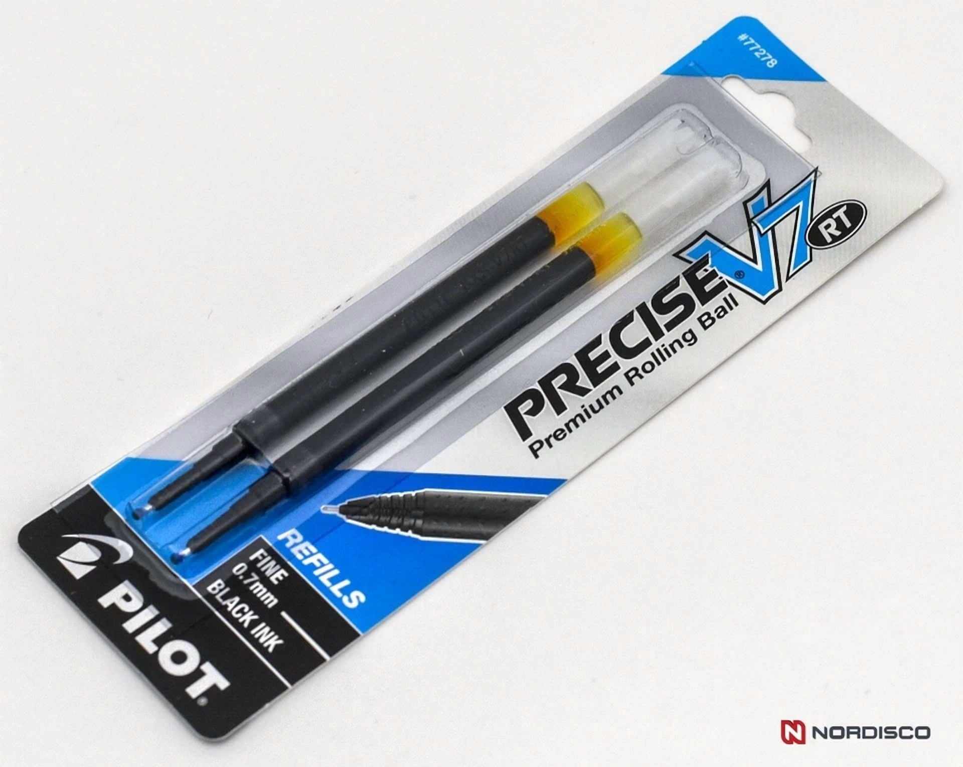 Pilot 77278 Precise V7 Rt Refill, 0.7Mm Fine Point, Black Ink, 6 Packs Of 2