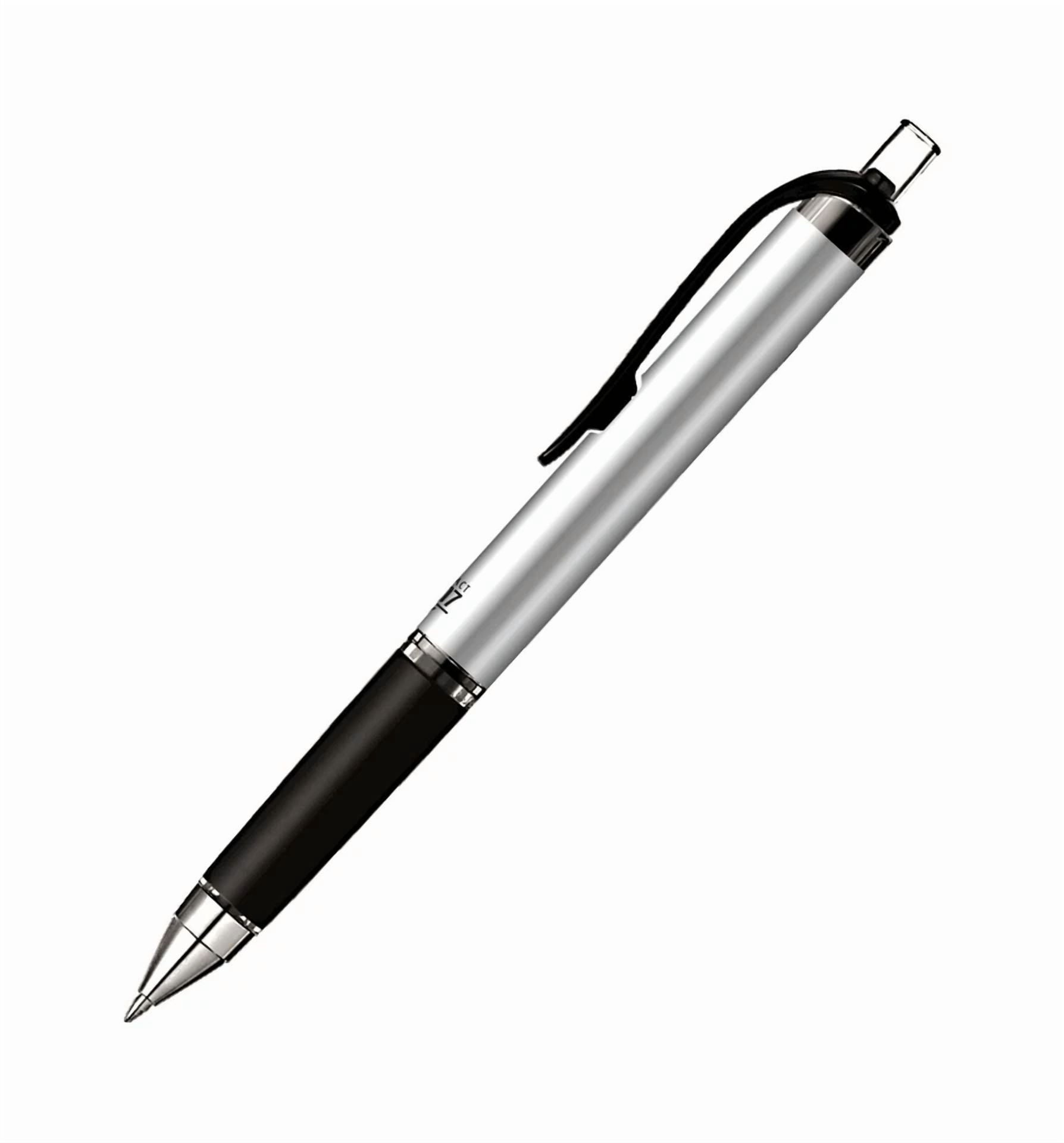Crisp - 65870 Uni-Ball Signo Gel 207 Impact Rt Pen, Bold 1.0Mm, Black Ink, Pack Of 4
