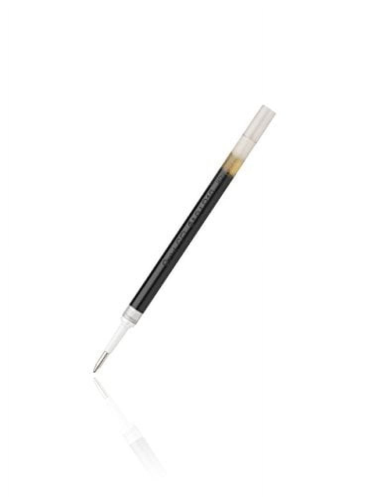 Pentel Ink Pen Refills for EnerGel Gel Pen, Metal Tip, 1.0 mm, Black