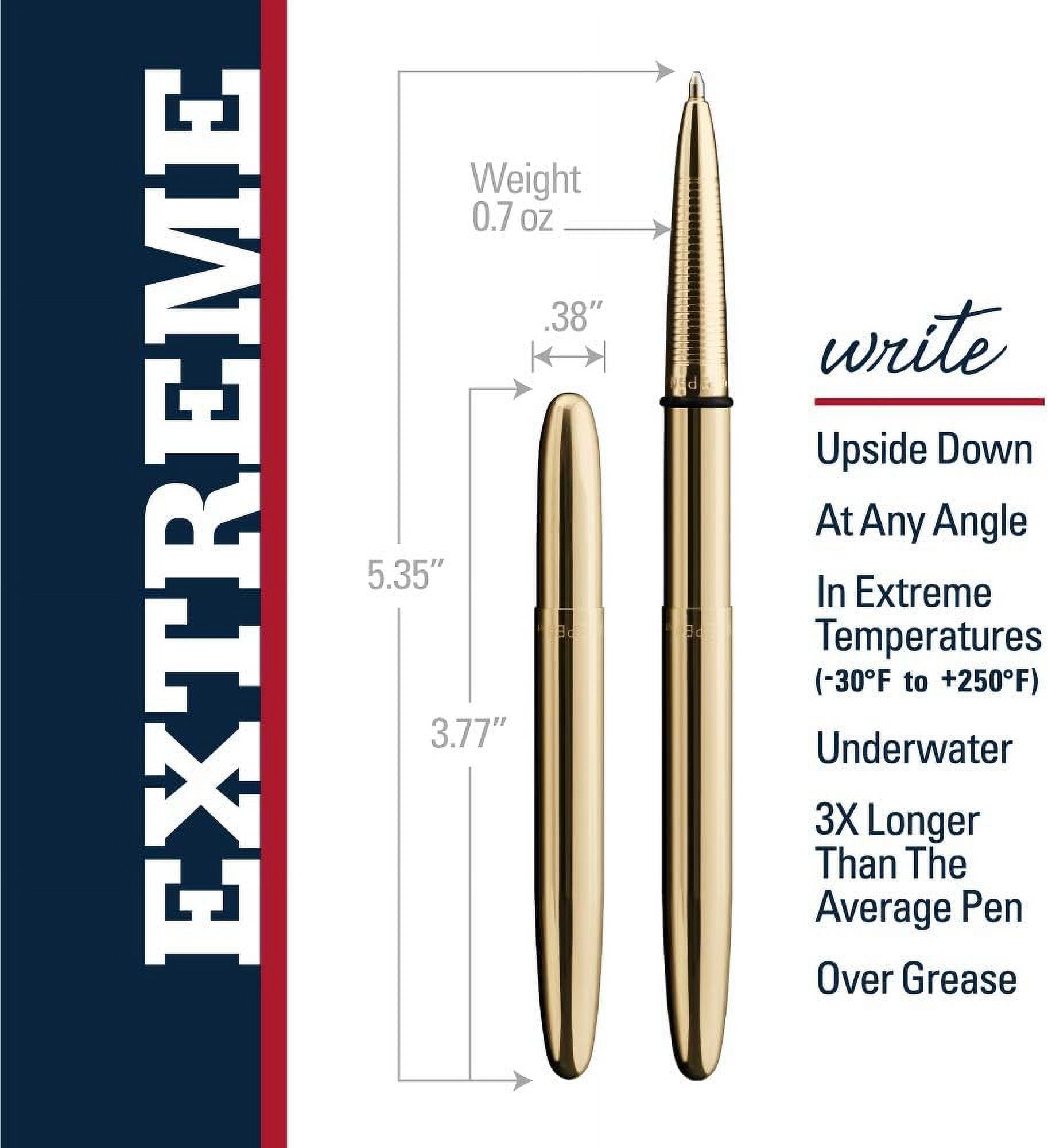 Fisher Space Pen, Bullet Space Pen, Gold Titanium Nitride (400TN)