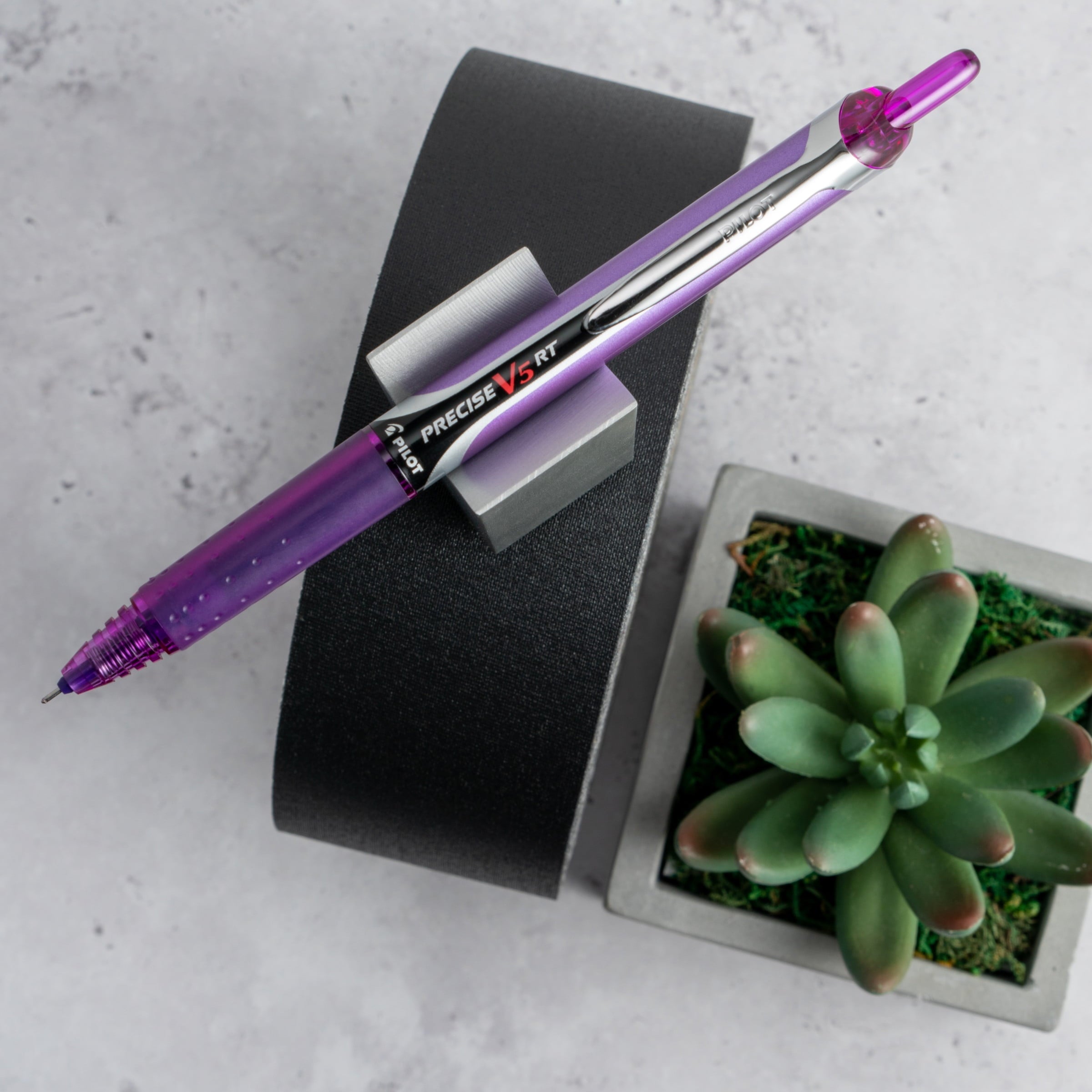 Pilot Precise V5 RT Premium Retractable Rolling Ball Pens, Extra Fine Point, Assorted Ink, 48 Count