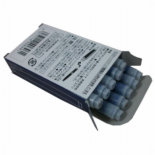 Platinum Blue Black Fountain Pen Ink Cartridges 10 per box