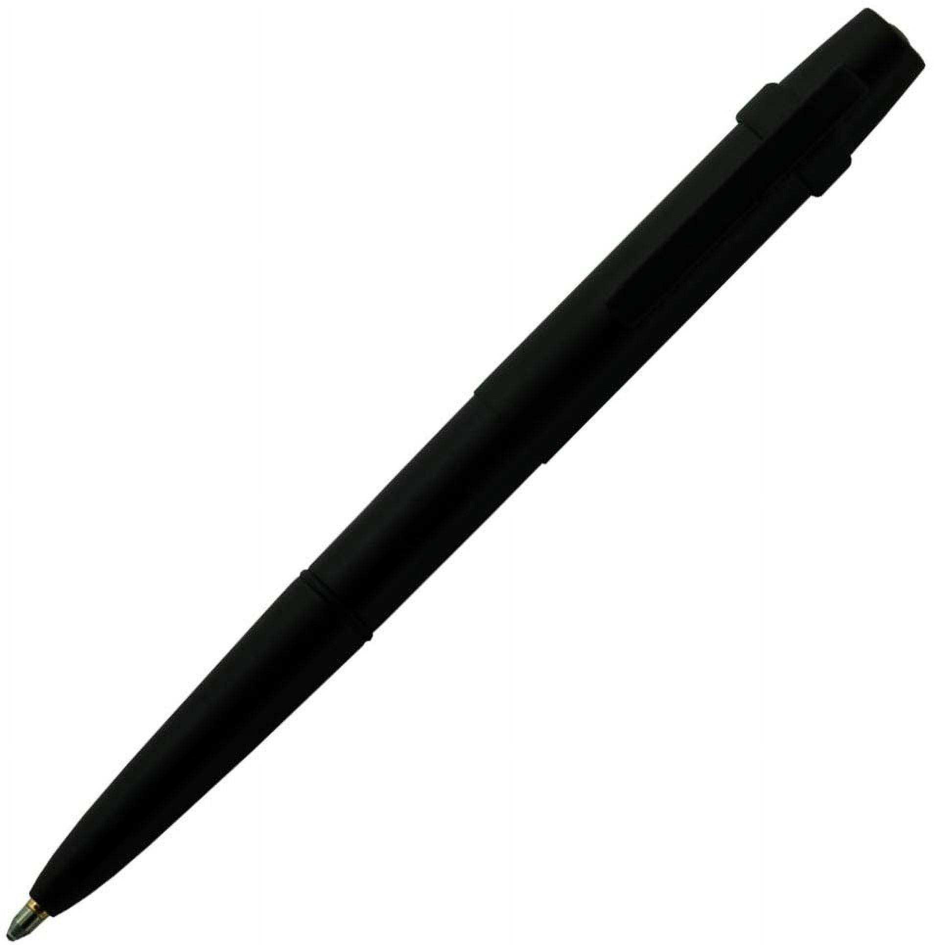 Fisher Space Bullet Style Space Pen with Flat Top Cap & Blister Carded, Matte Black