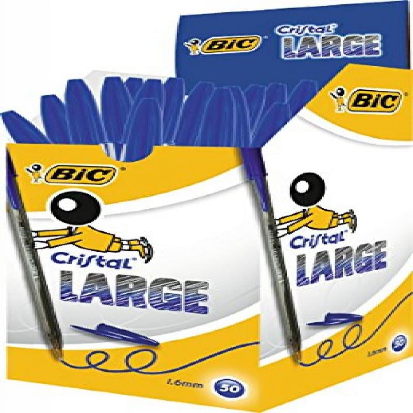 BIC CRISTAL LARGE 1.6MM BLUE 880656
