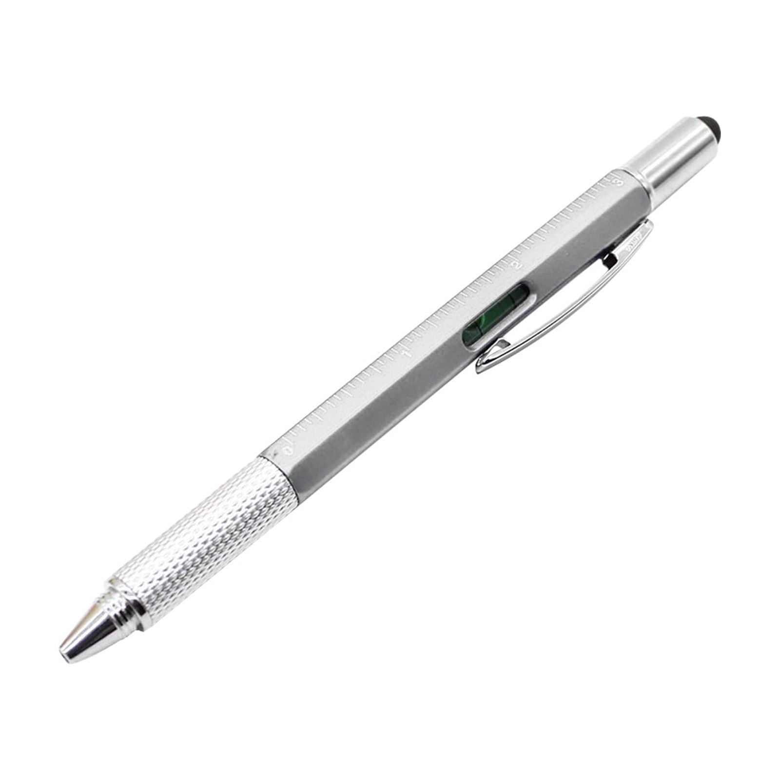 Baeitkot 6 In 1 Multifunctional Screwdriver Tool Caliper Level Scale Ball Point Pen 10ml Huge Summer Savings