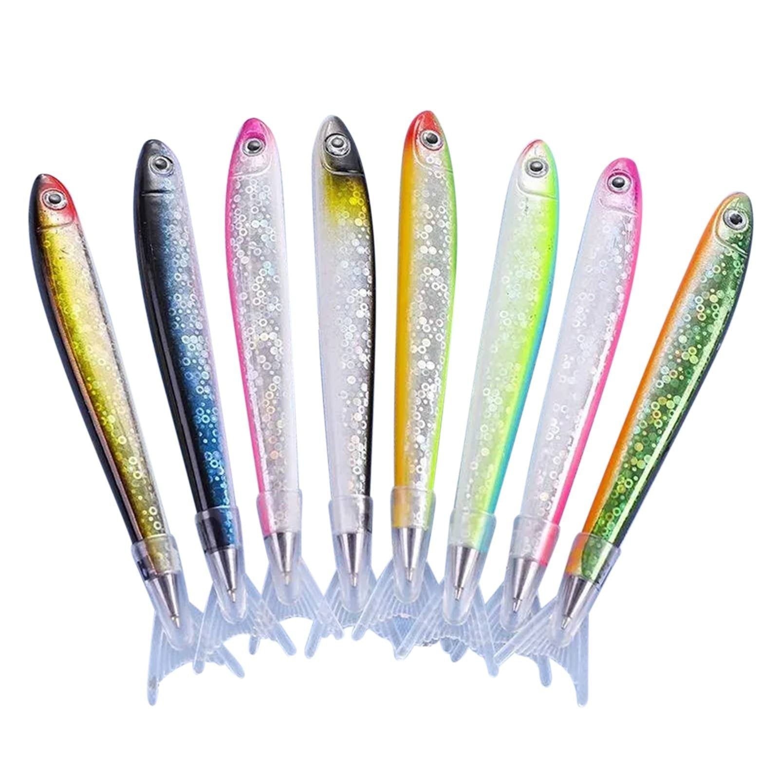 Clearance Under $2 Rofhy Gel Pens,Medium Point,5Ml Creative Fish Ballpoint Pen for Stationery Decor and Office Comfortable Writing with A Consistent Dark Line
