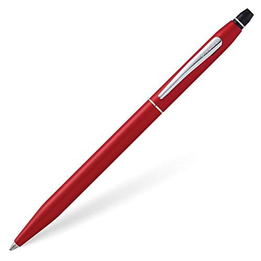 Cross Click Refillable Ballpoint Pen, Medium Ballpen, Includes Premium Gift Box - Crimson Lacquer