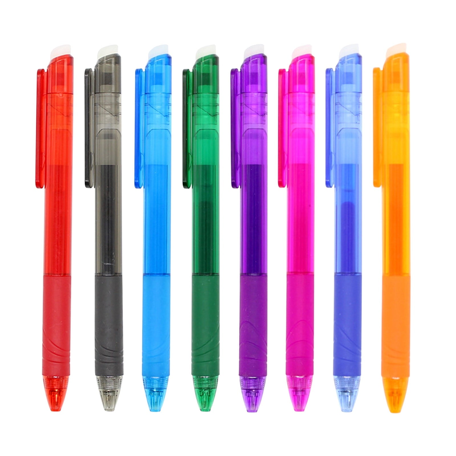Darzheoy Retractable Erasable Gel Pens, Fine Point 0.7mm Ballpoint Pens, Erasable Gel Ink Pens for Drawing Writing Planner Journaling Office Supplies