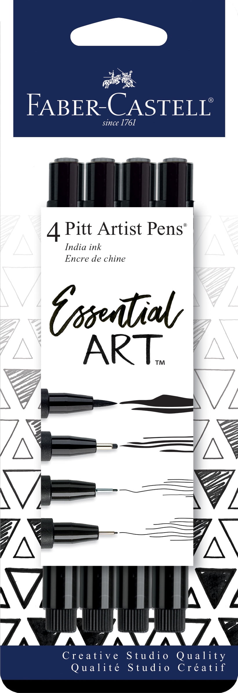 Faber-Castell Essential Pitt® Artist Pens - Black- Beginner for Adults