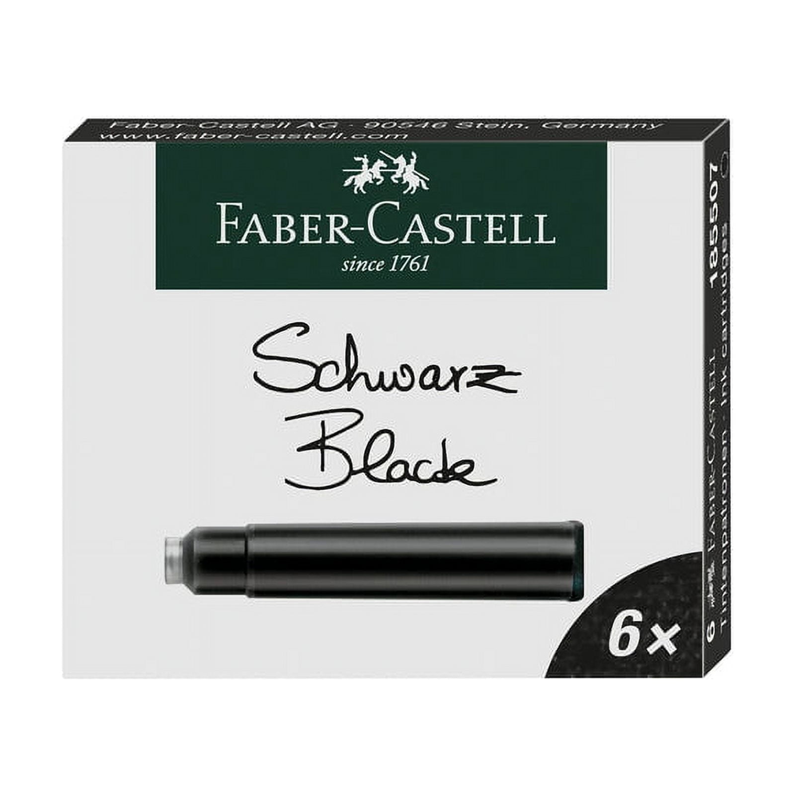 Fountain Pen Ink Cartridges - Black - #185507