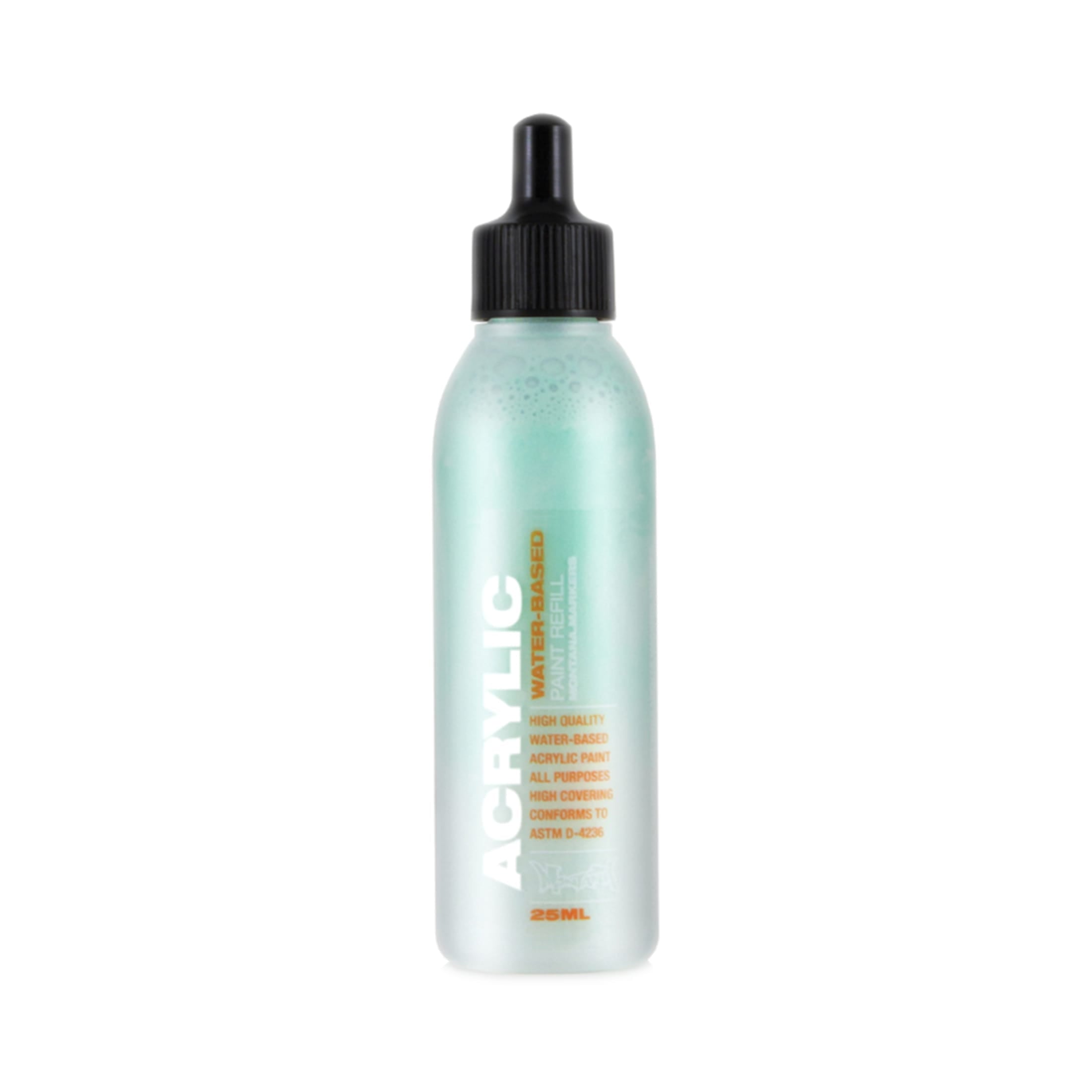 Montana Cans Acrylic Marker Ink Refills, 25ml Bottle, Malachite Light
