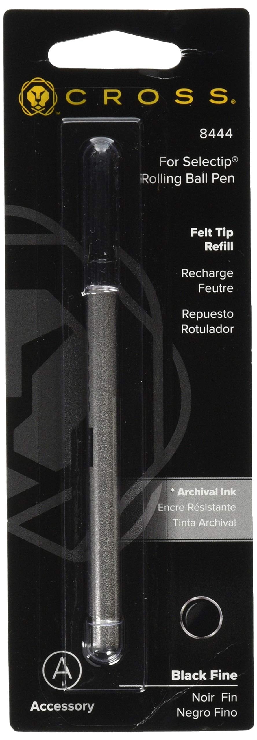 Cross Selectip Porous-Point Refills Fine Black