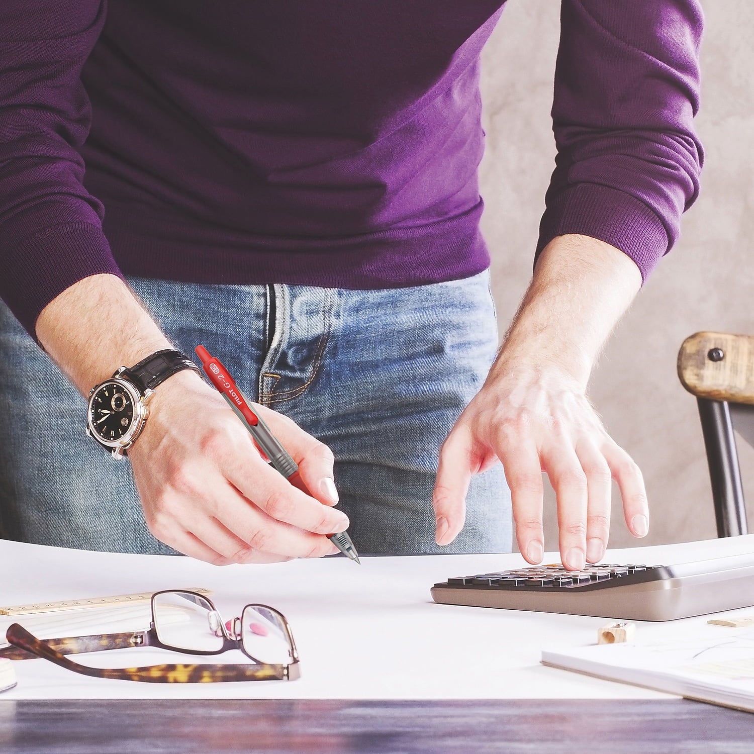 Pilot G2 Retractable Gel Pens Ultra Fine Point Assorted Ink 912181