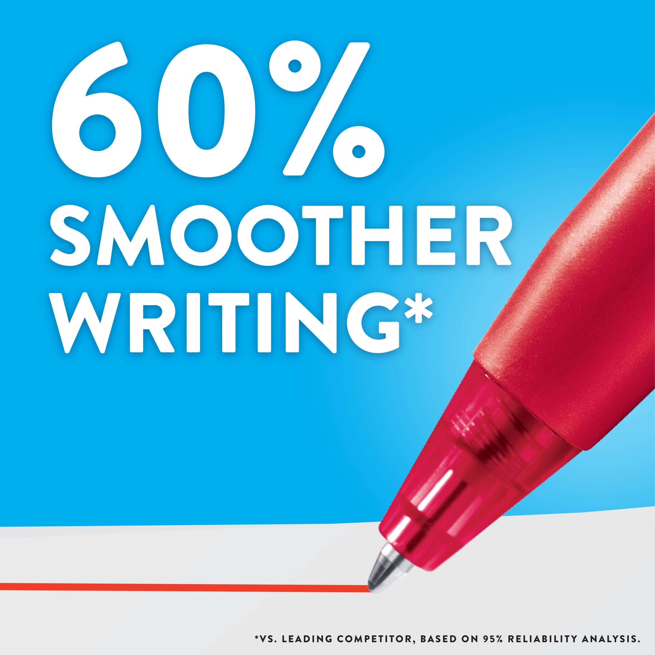 Paper Mate InkJoy Retractable Ballpoint Pen, 1.0 mm, Assorted Colors, 8 Count