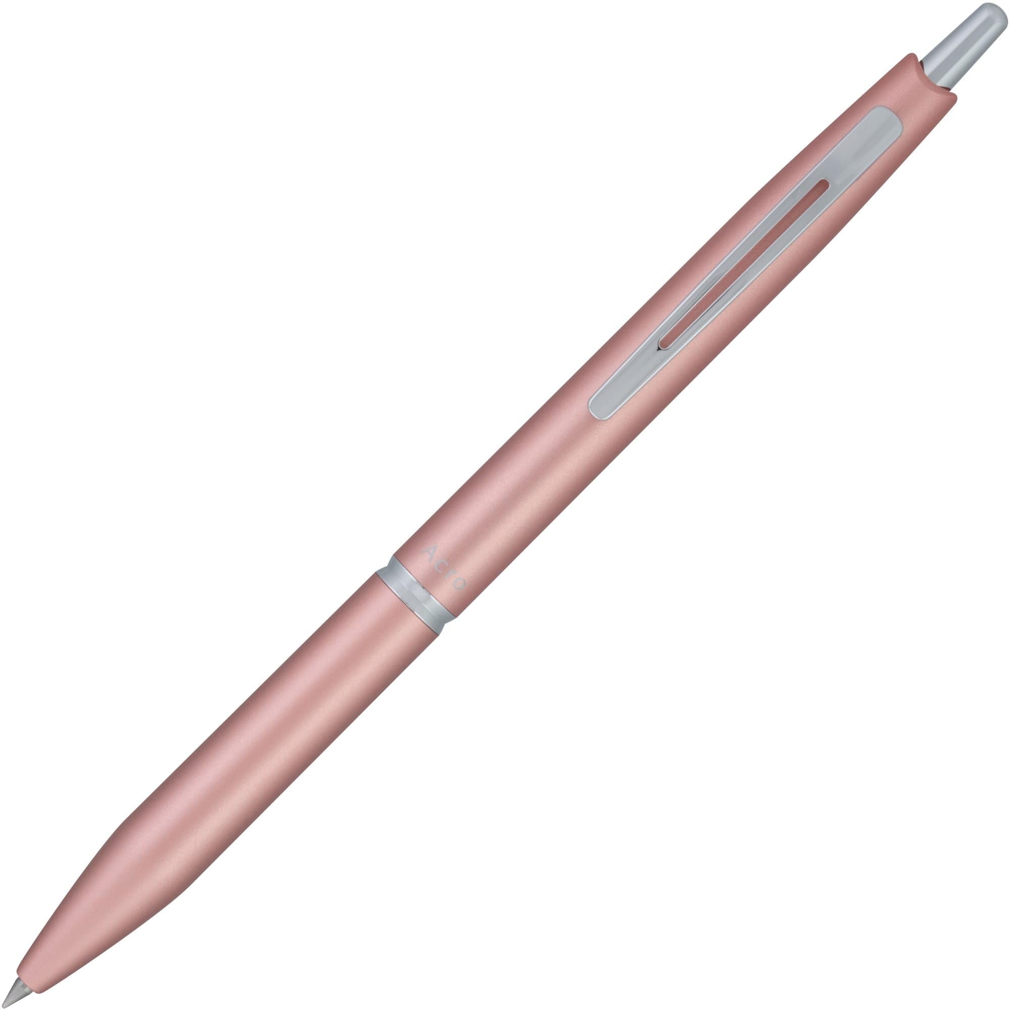 Pilot® Acroball 1000 Ultra-Premium Ballpoint Pen, Fine Point, 0.7 mm, Rose Gold Barrel, Black Ink