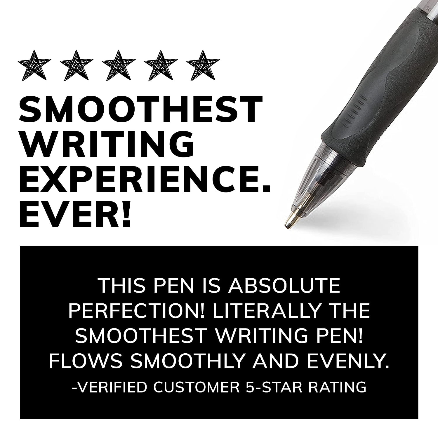 BIC Velocity Retractable Ballpoint Pens Bold Point Black Ink 859025