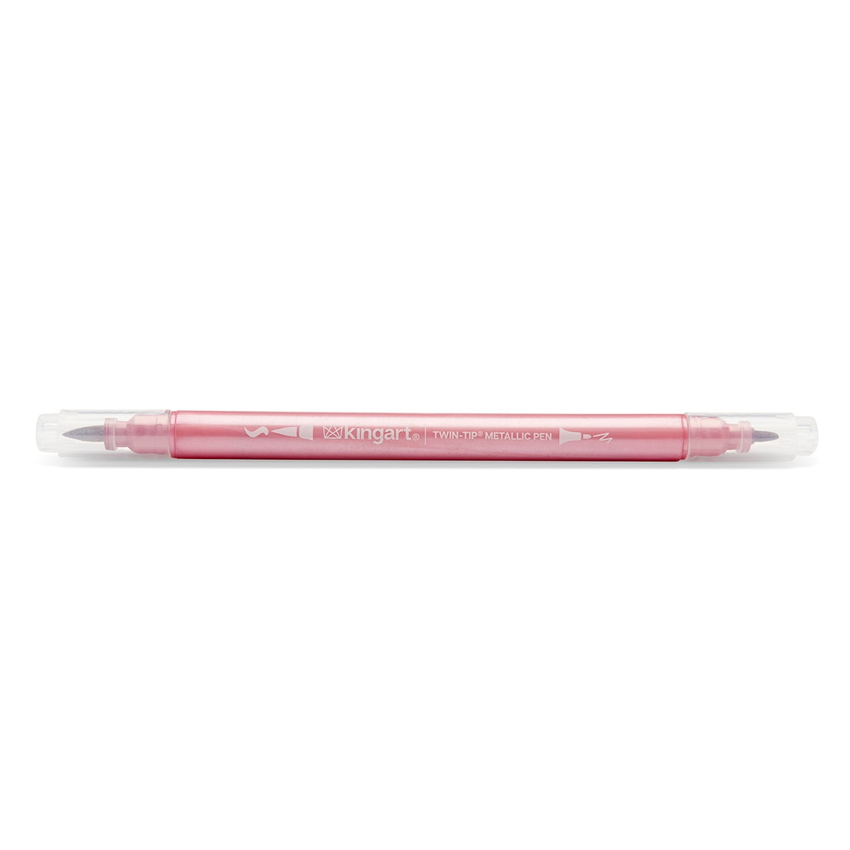 KINGART Twin-Tip Metallic Pens, 10 Count