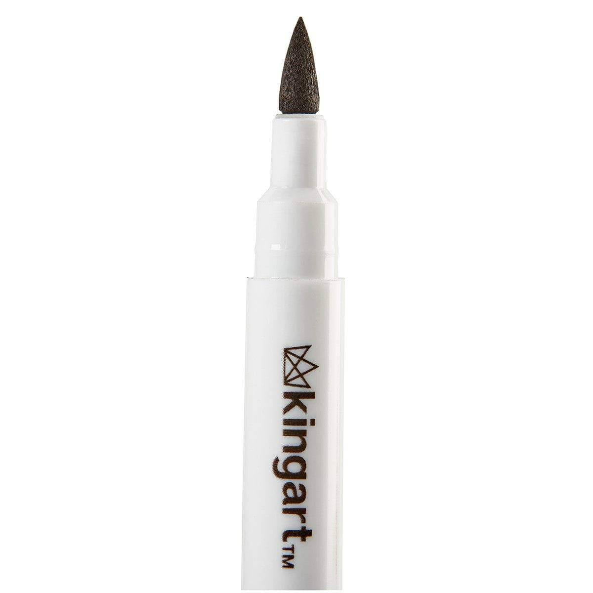 KINGART Inkline Art & Graphic Pens, Fine Line, Archival Black Ink, Assorted Sizes, 10 Count