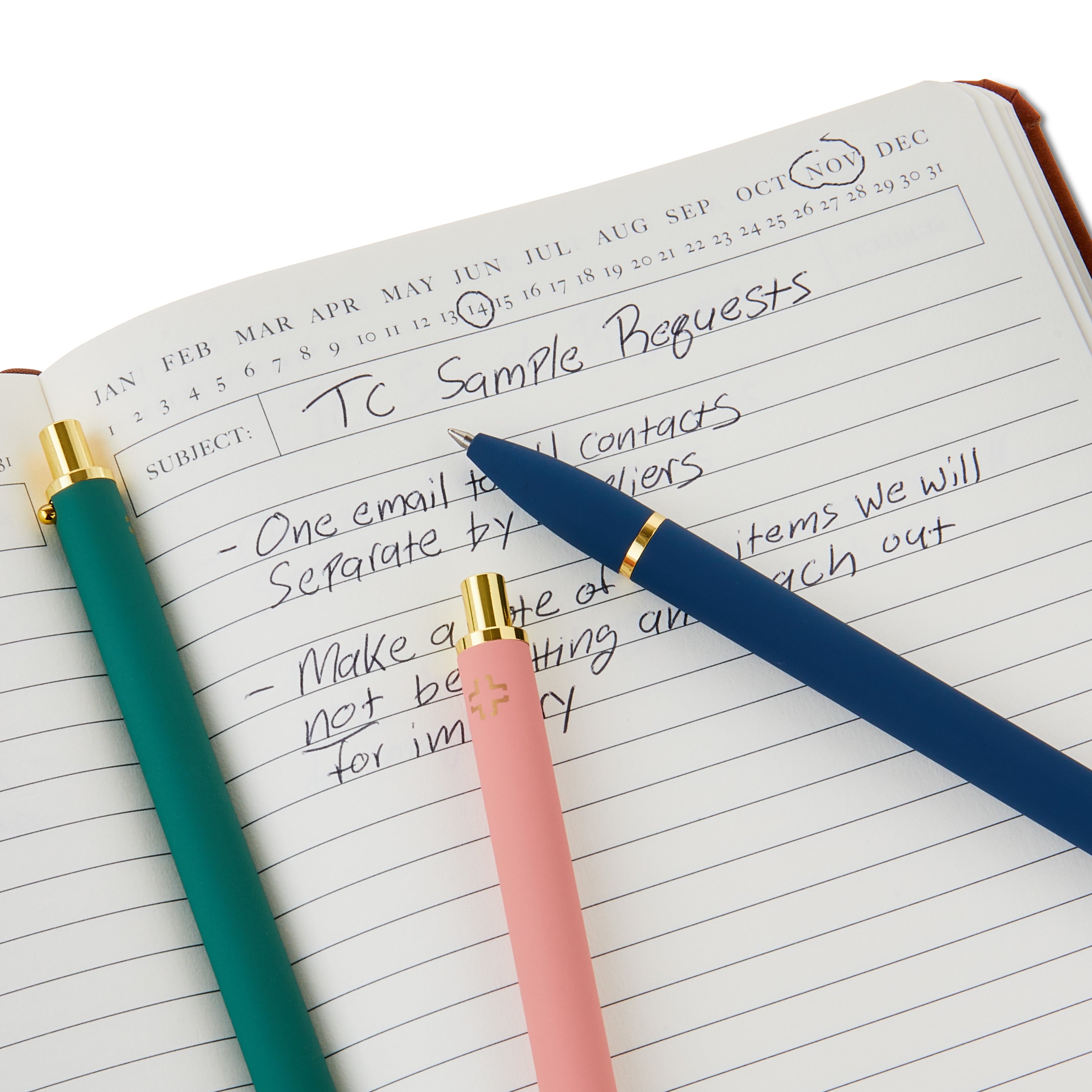 Pen+Gear Retractable Gel Pens, Medium Point, .07 mm, Black Ink, 5 Count