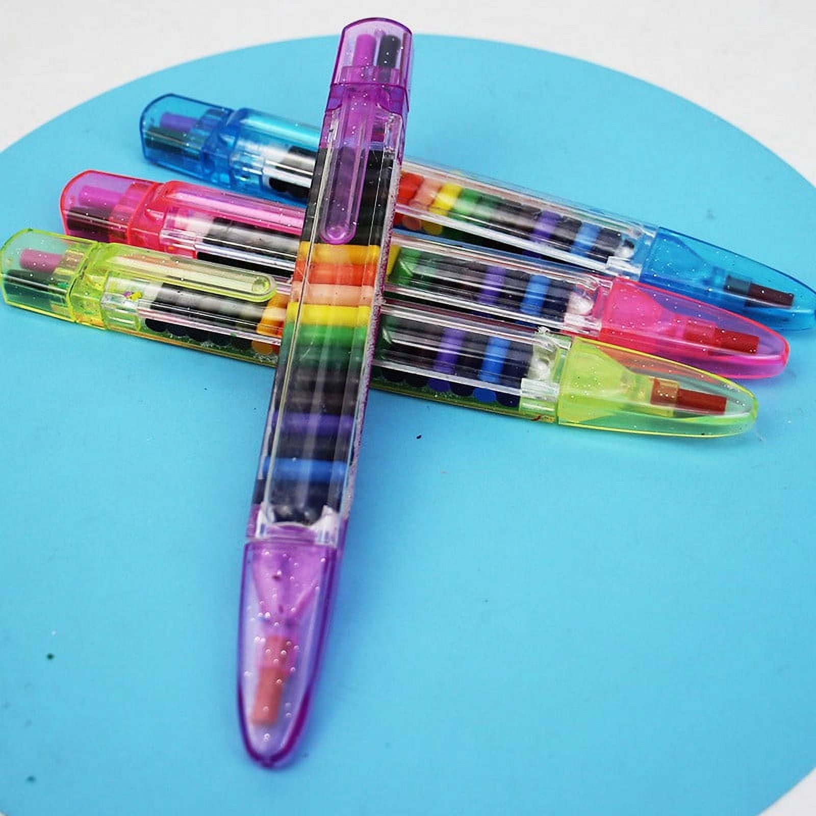 4 Sets Of Colorful 20 Colors Multi-functional Painting Graffiti Pens For Primary College And Oil Painting Stick Pens