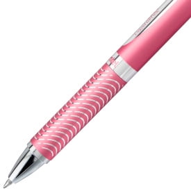 Pentel PINK BCA EnerGel Alloy Gel Pen, 0.7mm Medium Tip, Black Ink