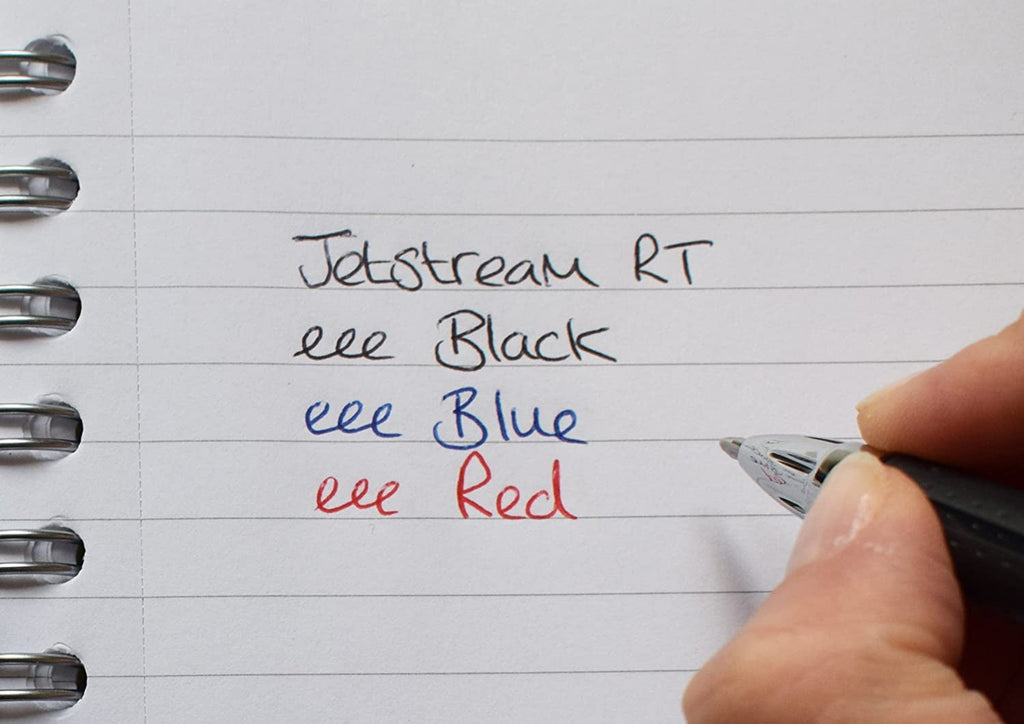 Uni-Ball SXN-210 Jetstream RT Retractable Rollerball Pen Black Ink - Pack of 12