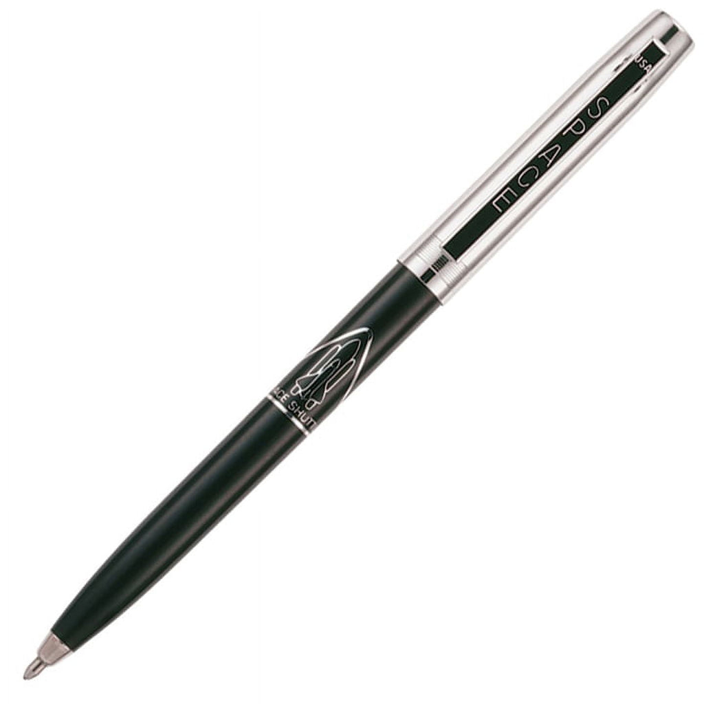 Fisher Space Pen Chrome Cap Plastic Barrel Pen, Fine Point, 0.7 mm, Black Ink