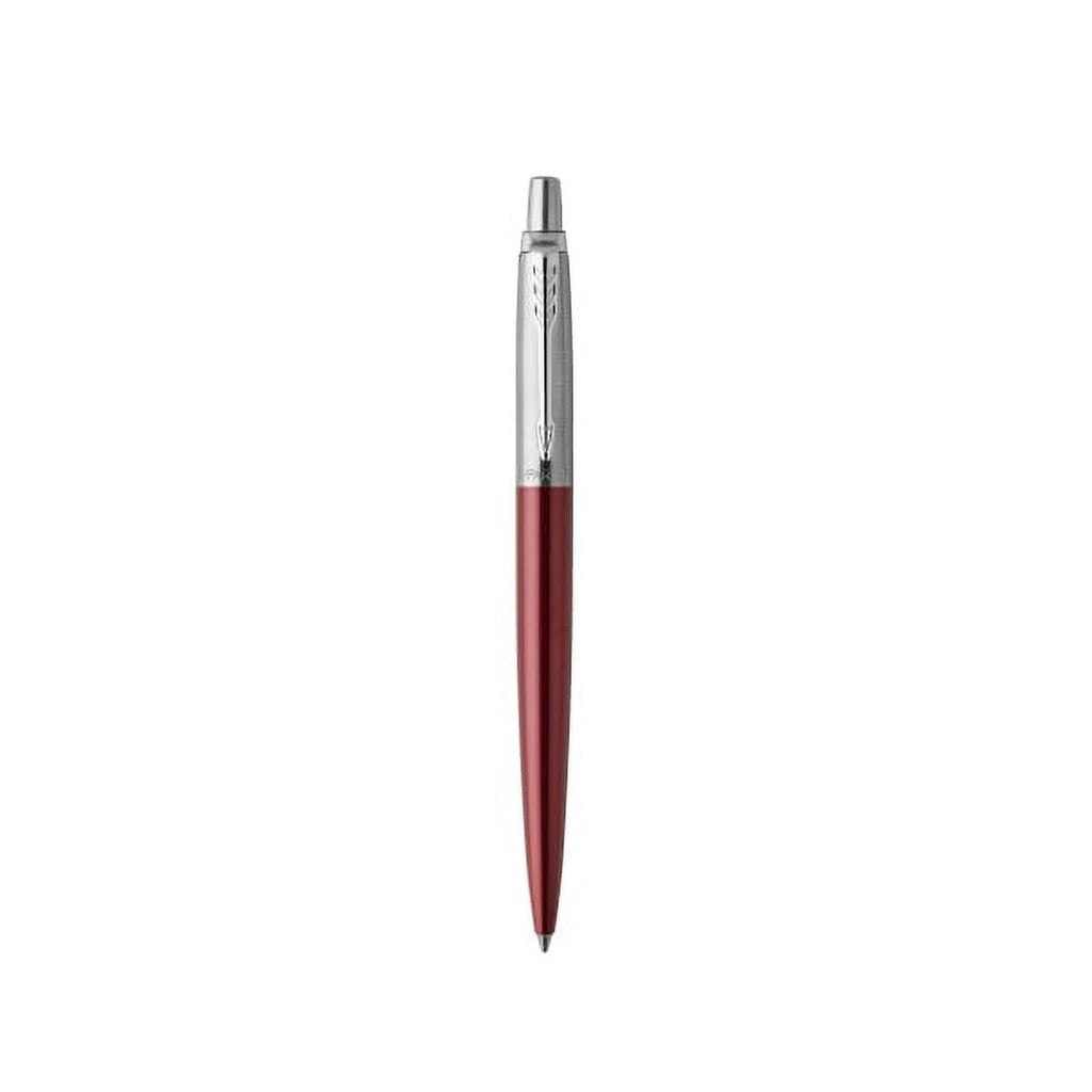 Parker Jotter Kensington Red CT Retractable Ballpoint Pen Medium Point Blue Ink (1953241)