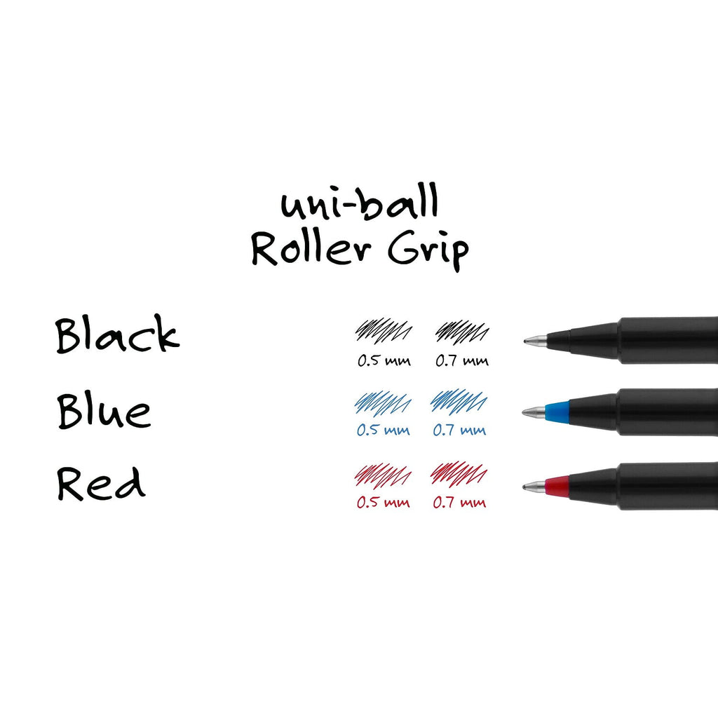 uni-ball Deluxe Roller Ball Pen Micro Point 0.5 mm 1/EA 498550