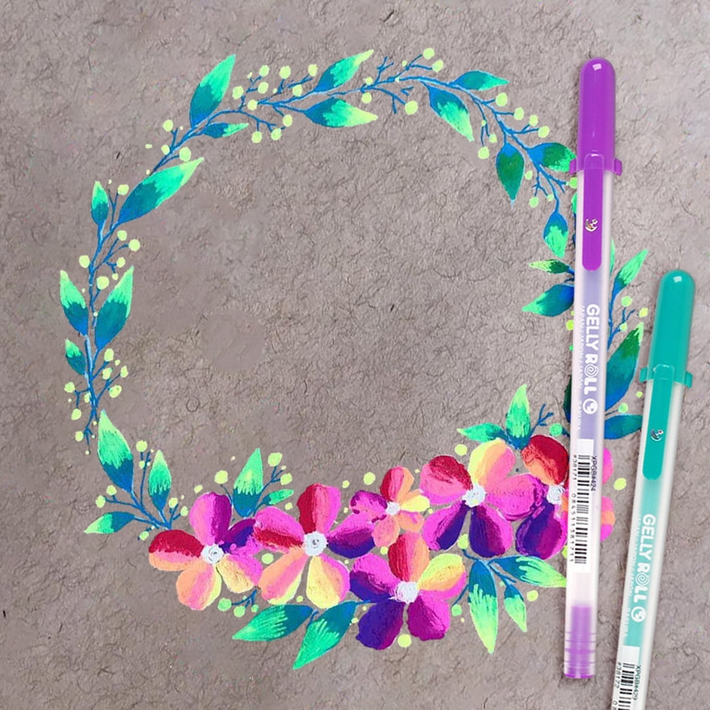 Sakura Gelly Roll Moonlight Pen Set, Fine, 10-Colors