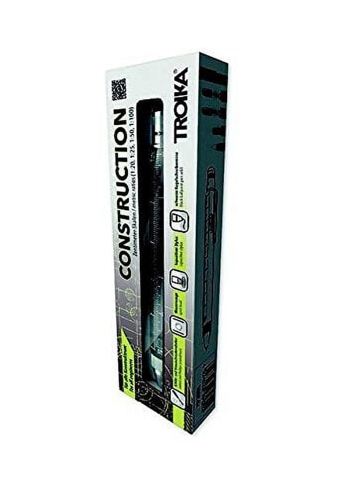 Troika Construction Ballpoint Pen, Black (PIP20BK)